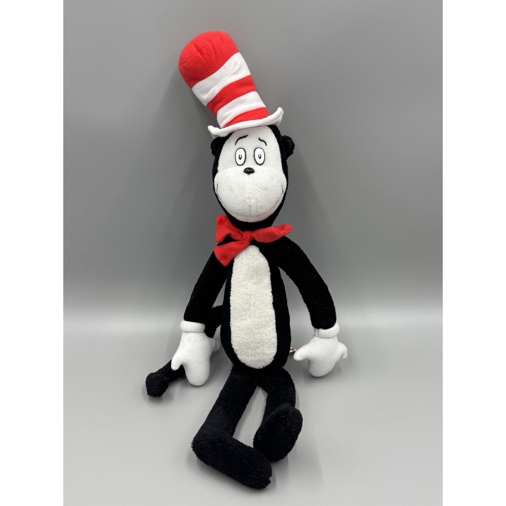 Vintage 2003 Dr. Seuss CAT IN THE HAT Plush Universal Studios 22" Stuffed Animal